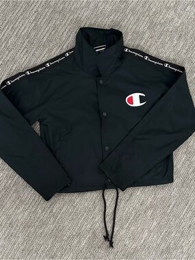 Champion Women’s Cropped Coaches Jacket